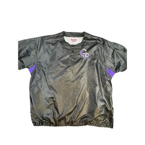 Vintage Colorado‎ Rockies Starter Pullover Jacket XXL Diamond Collection MLB
